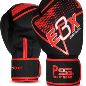 E3X Kids Boxing Gloves RED